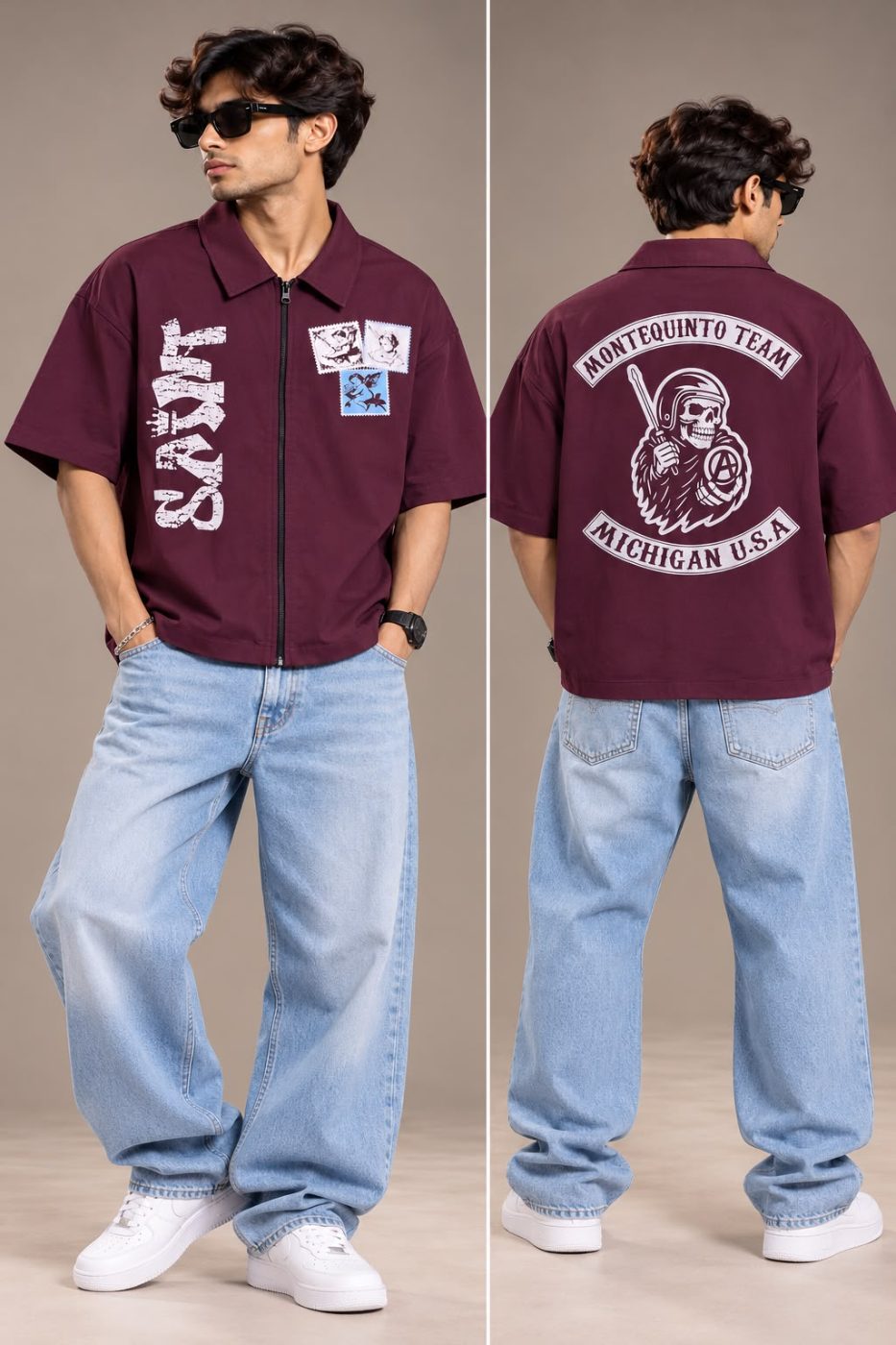 ZIPPER SHIRTS