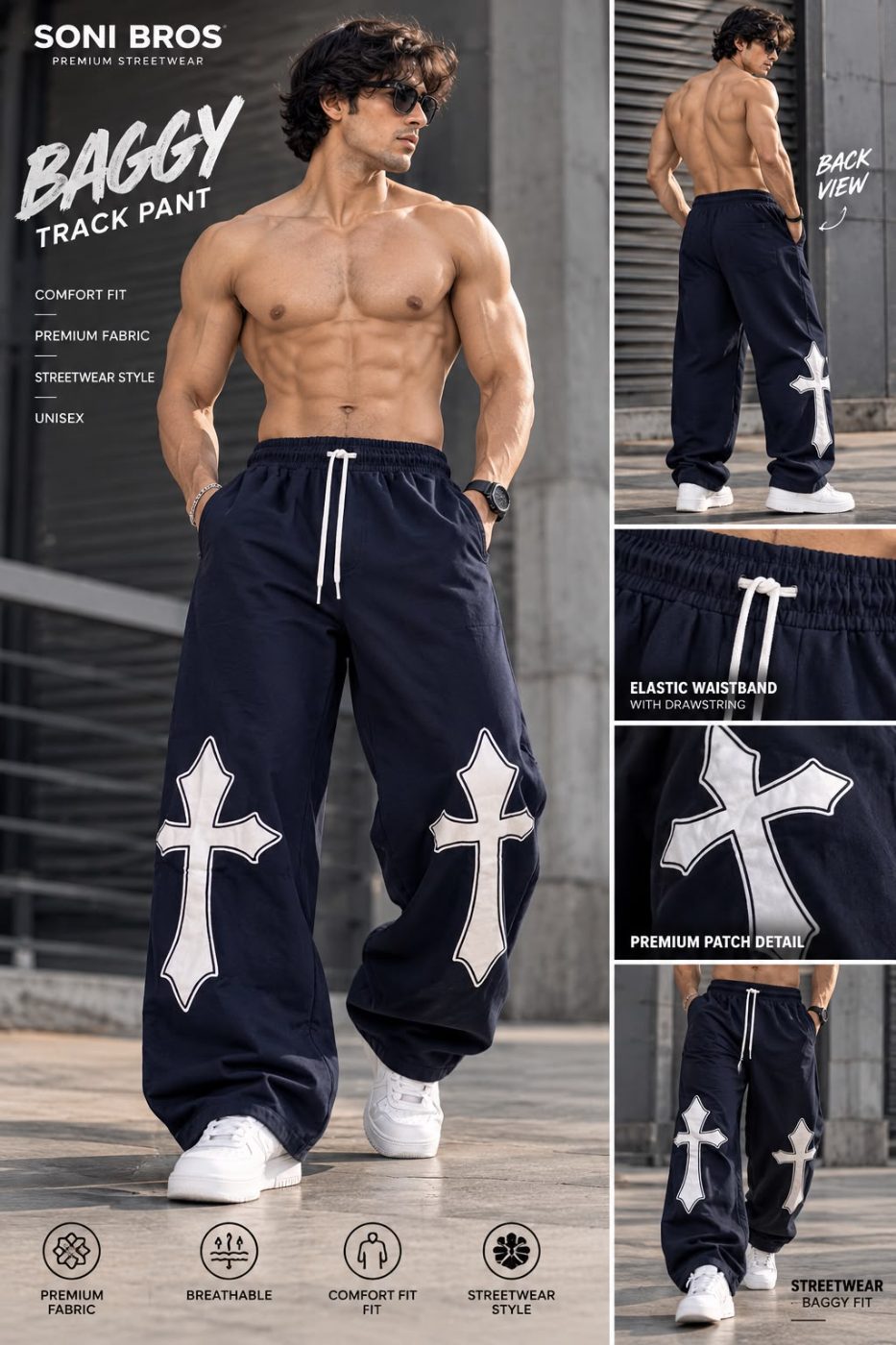 BAGGY STREETWEAR TRACK-PANT