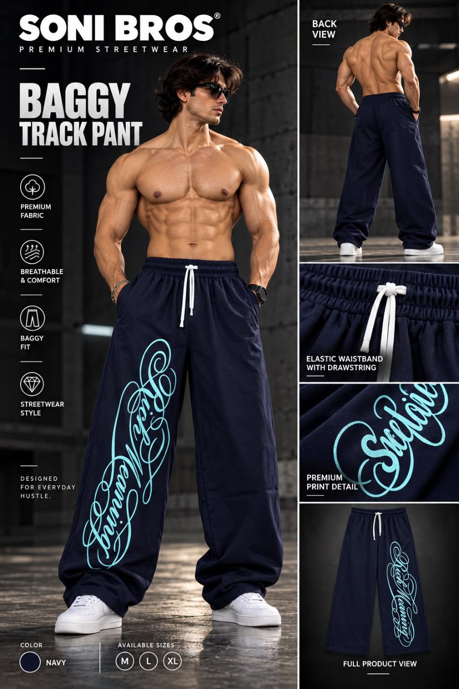BAGGY STREETWEAR TRACK-PANT