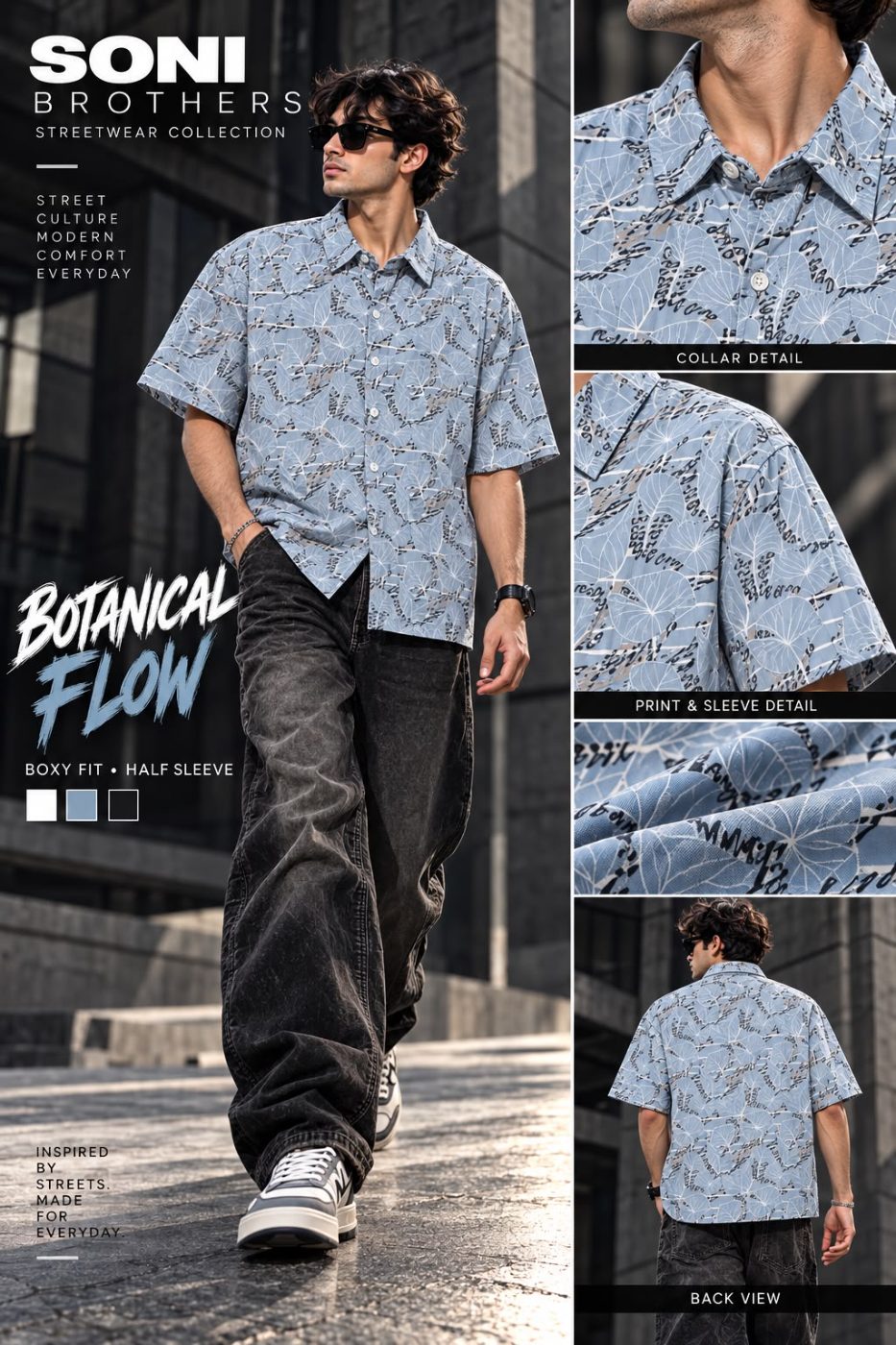 PREMIUM PRINTED BOXY FIT SHIRTS