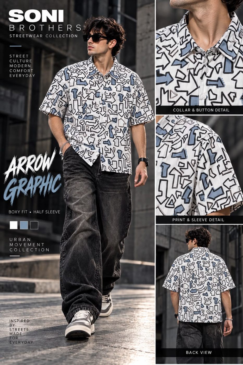 PREMIUM PRINTED BOXY FIT SHIRTS