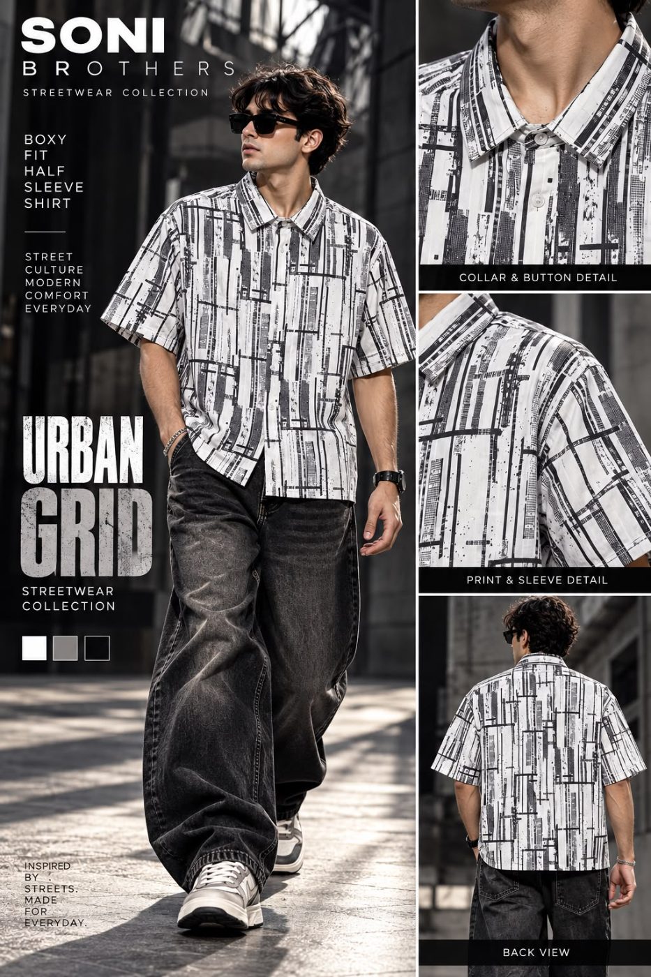 PREMIUM PRINTED BOXY FIT SHIRTS