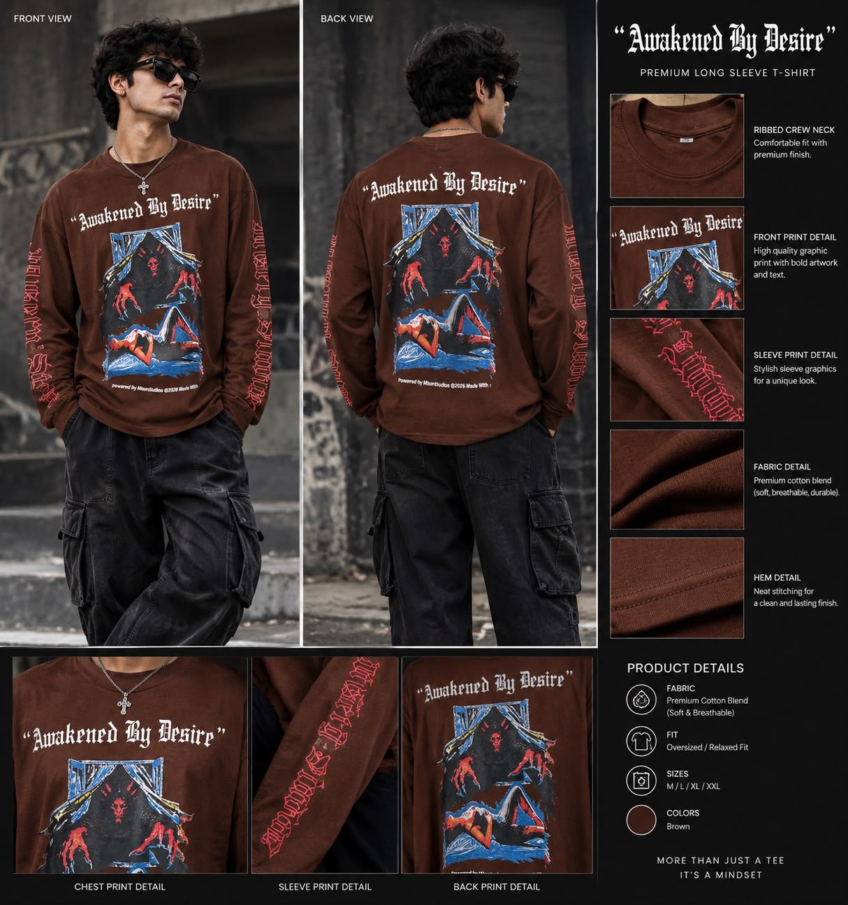 FULL SLEEVES T-SHIRT