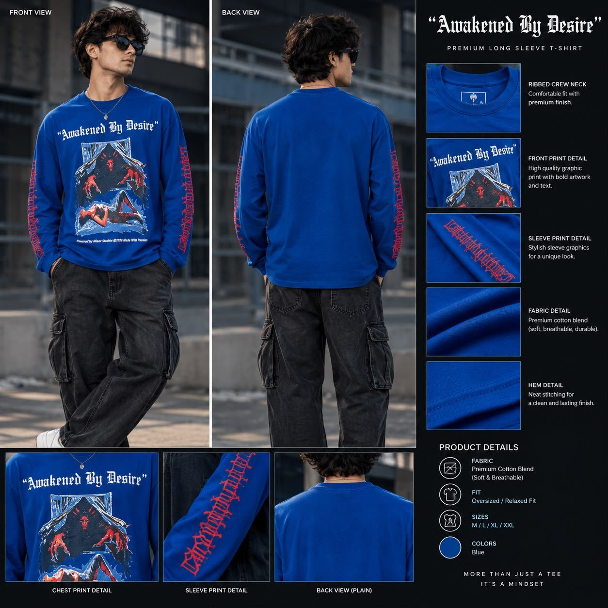 FULL SLEEVES T-SHIRT