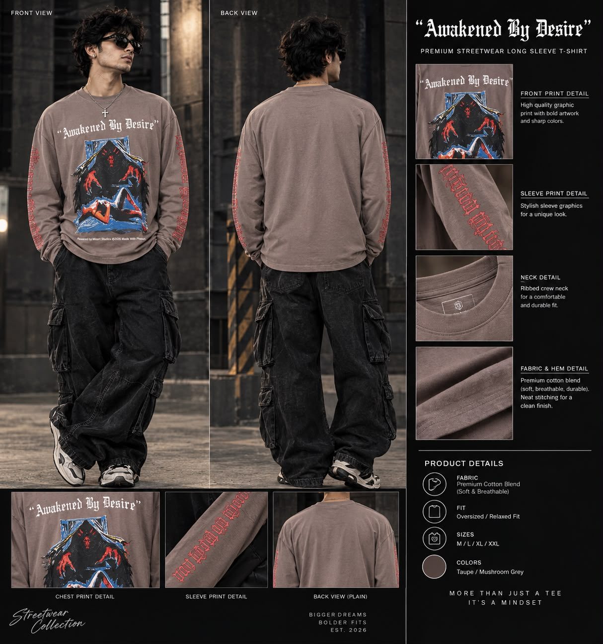 FULL SLEEVES T-SHIRT