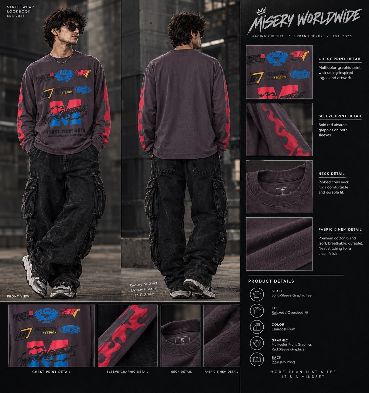 FULL SLEEVES T-SHIRT