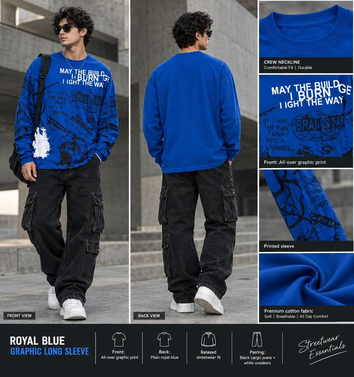 FULL SLEEVES T-SHIRT