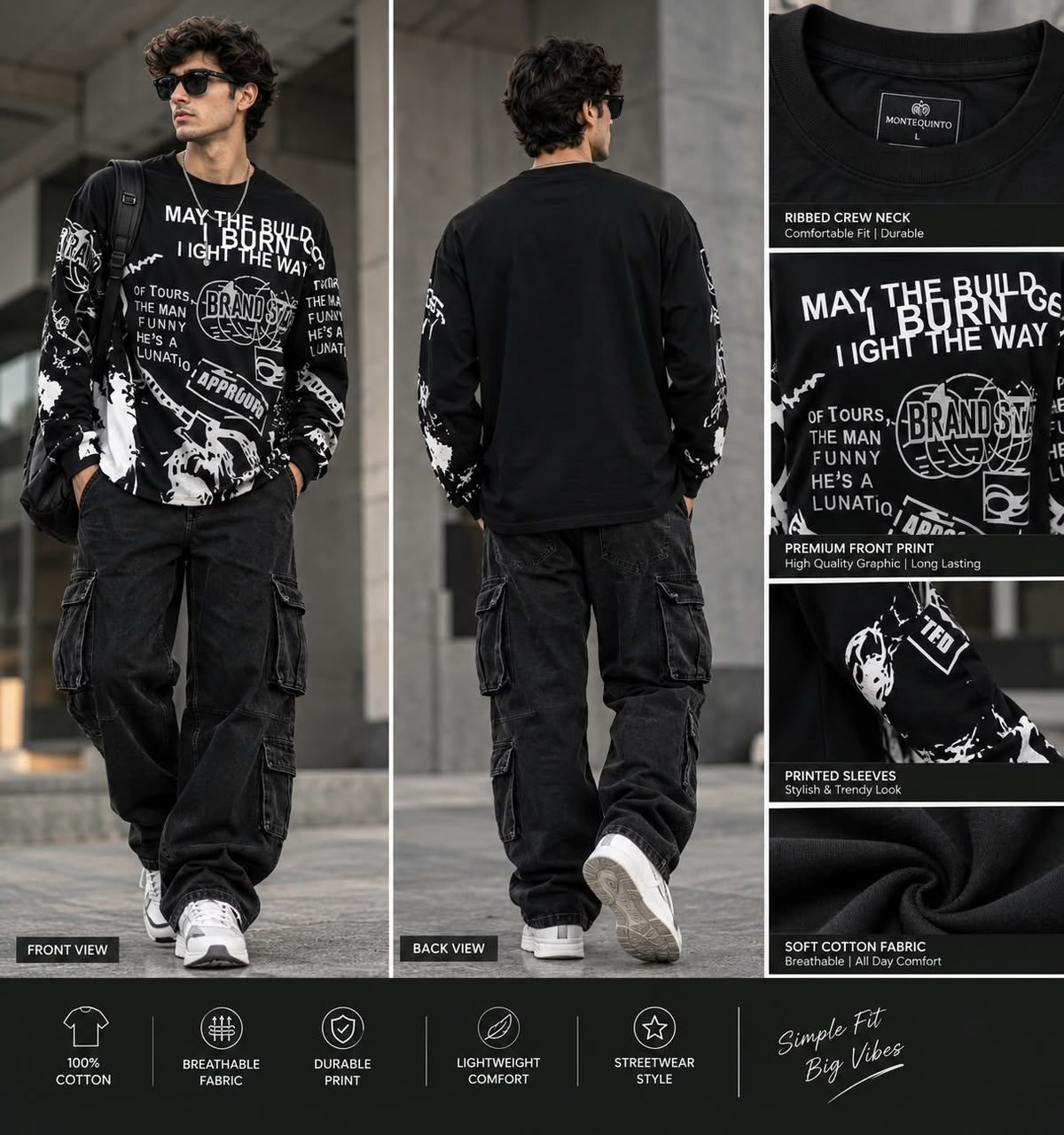 FULL SLEEVES T-SHIRT