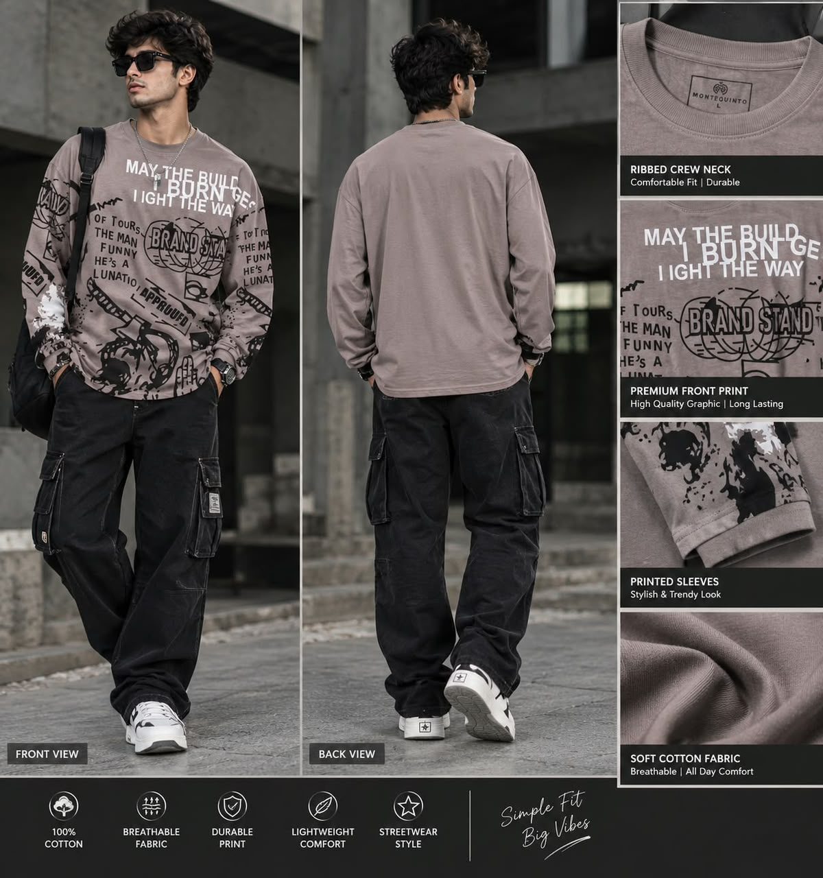 FULL SLEEVES T-SHIRT