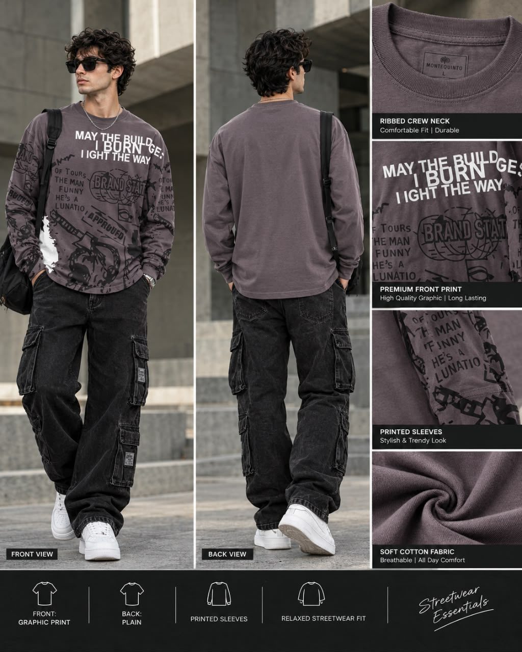 FULL SLEEVES T-SHIRT