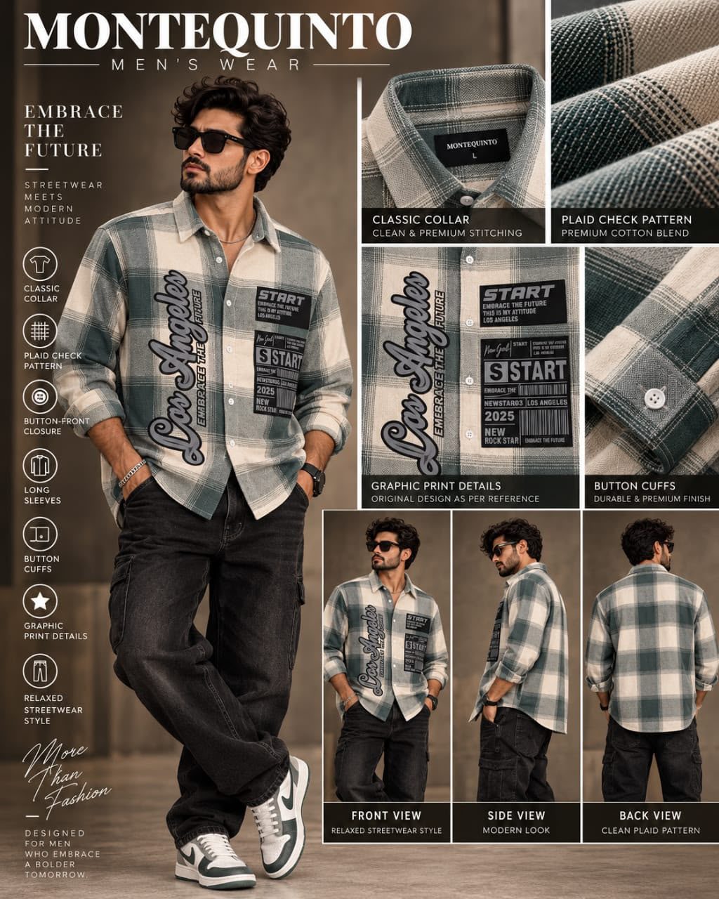 FULL SLEEVES BOXY SHIRT