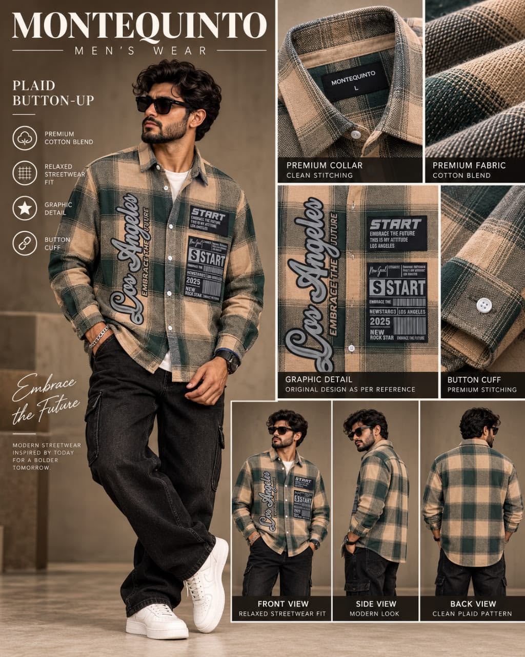 FULL SLEEVES BOXY SHIRT