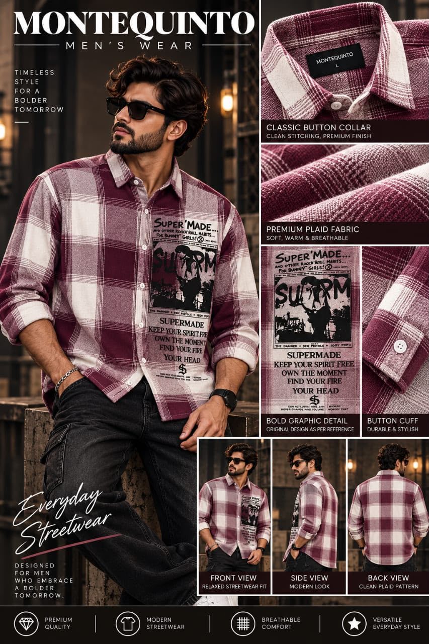 FULL SLEEVES BOXY SHIRT