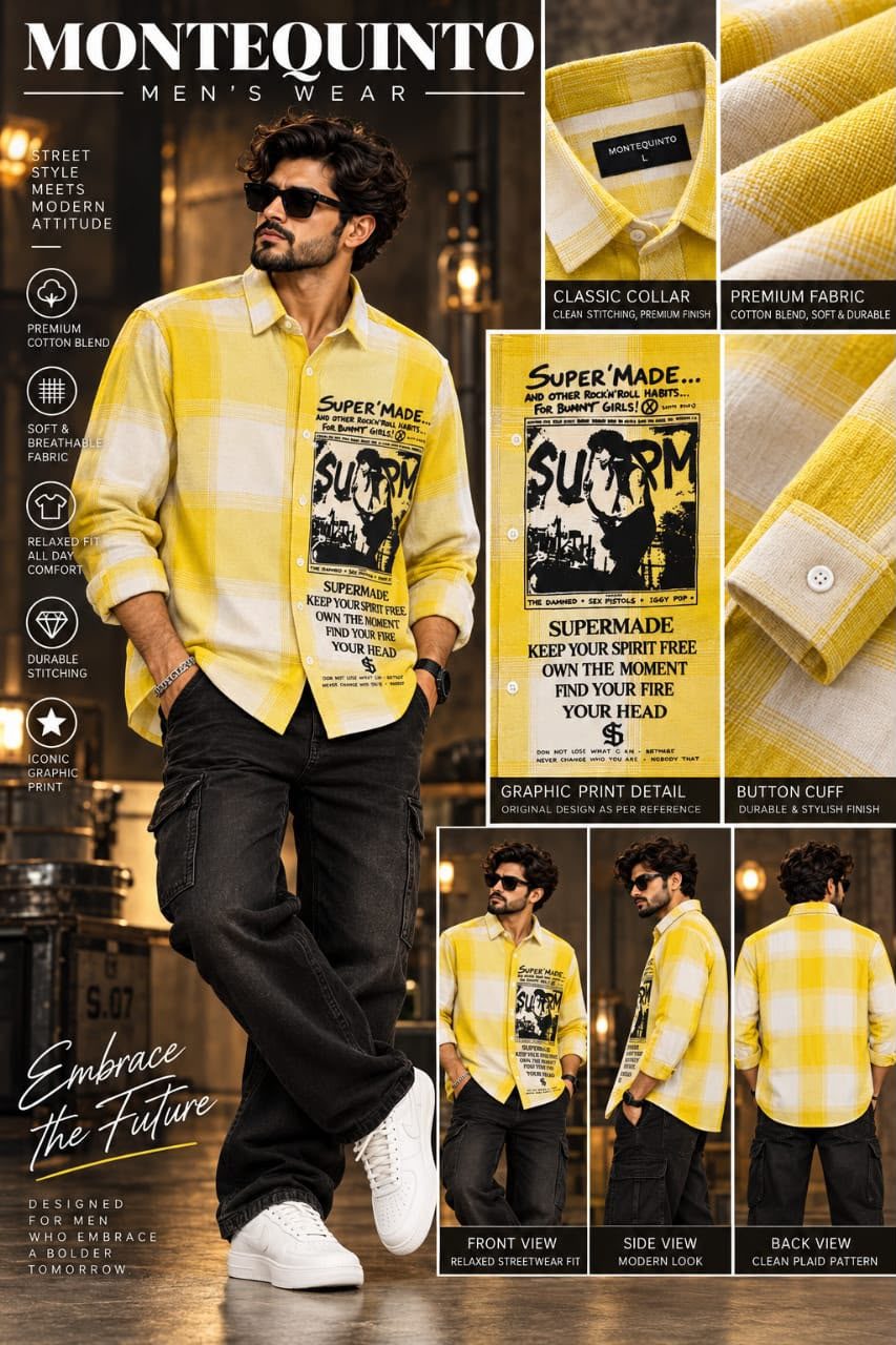 FULL SLEEVES BOXY SHIRT