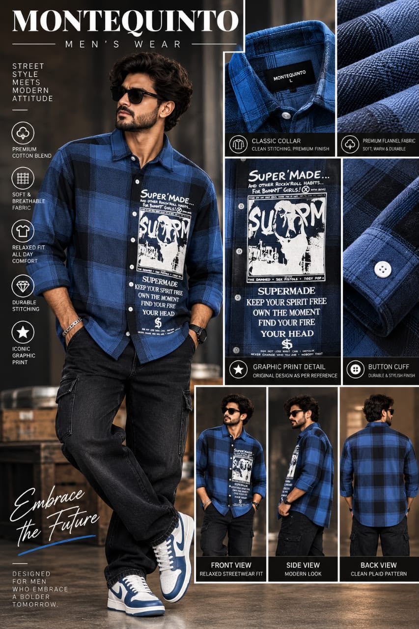 FULL SLEEVES BOXY SHIRT