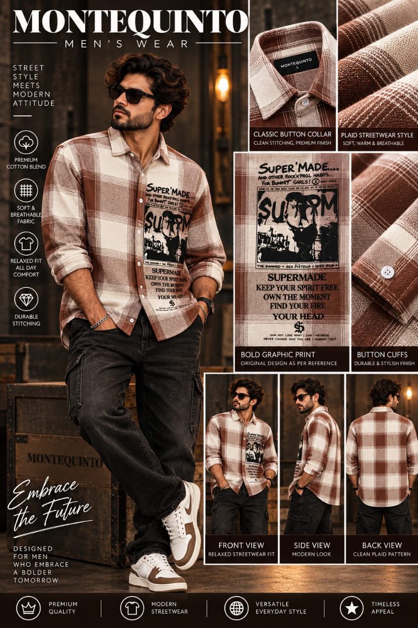FULL SLEEVES BOXY SHIRT