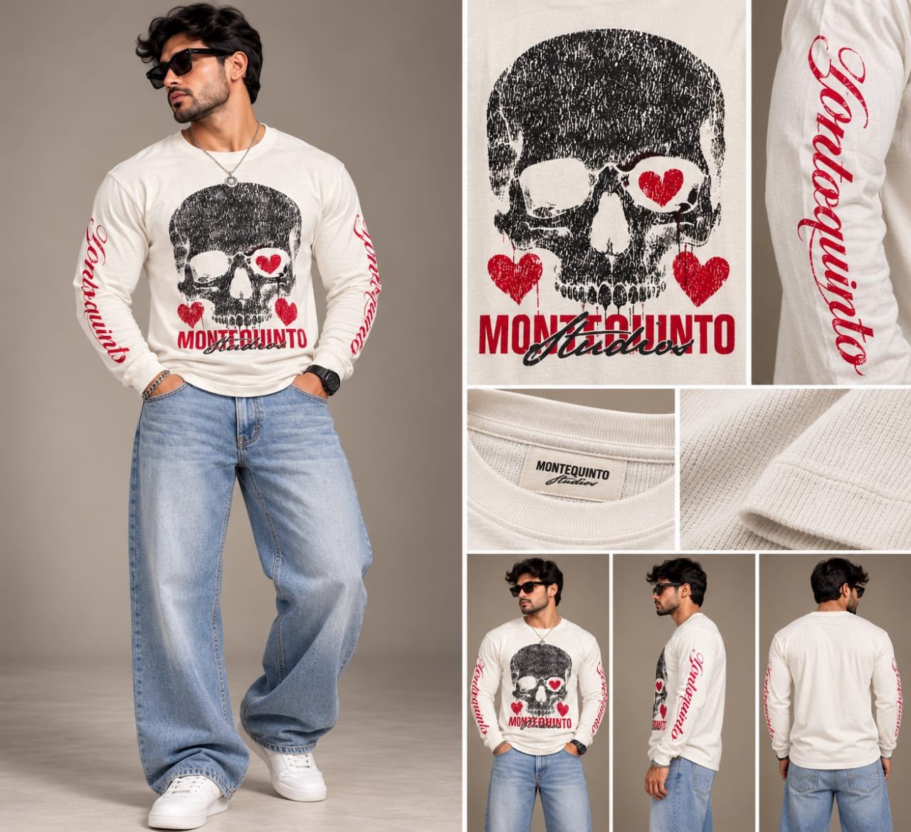 FULL SLEEVES  BOXY T-SHIRT