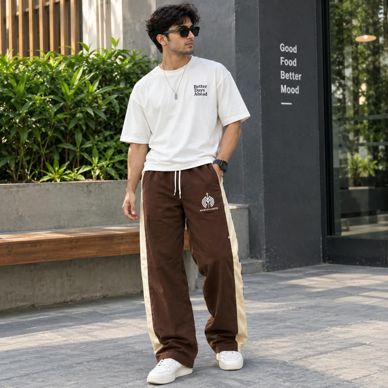 BAGGY TRACK-PANTS